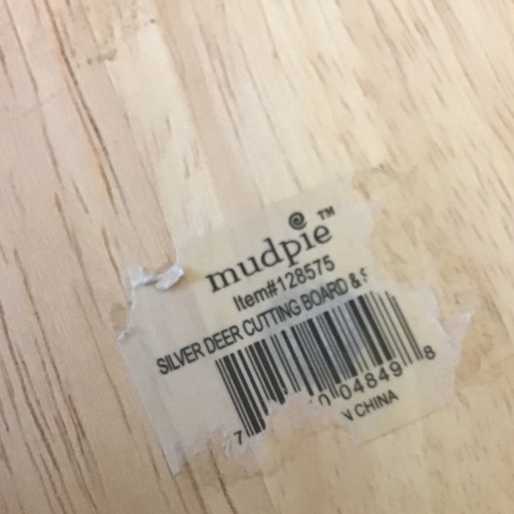 Mud Pie cutting board and spreader - Picture 5 of 5